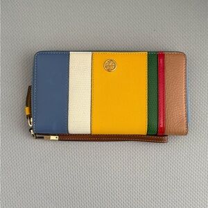 Tory Burch Multicolor Striped Wallet